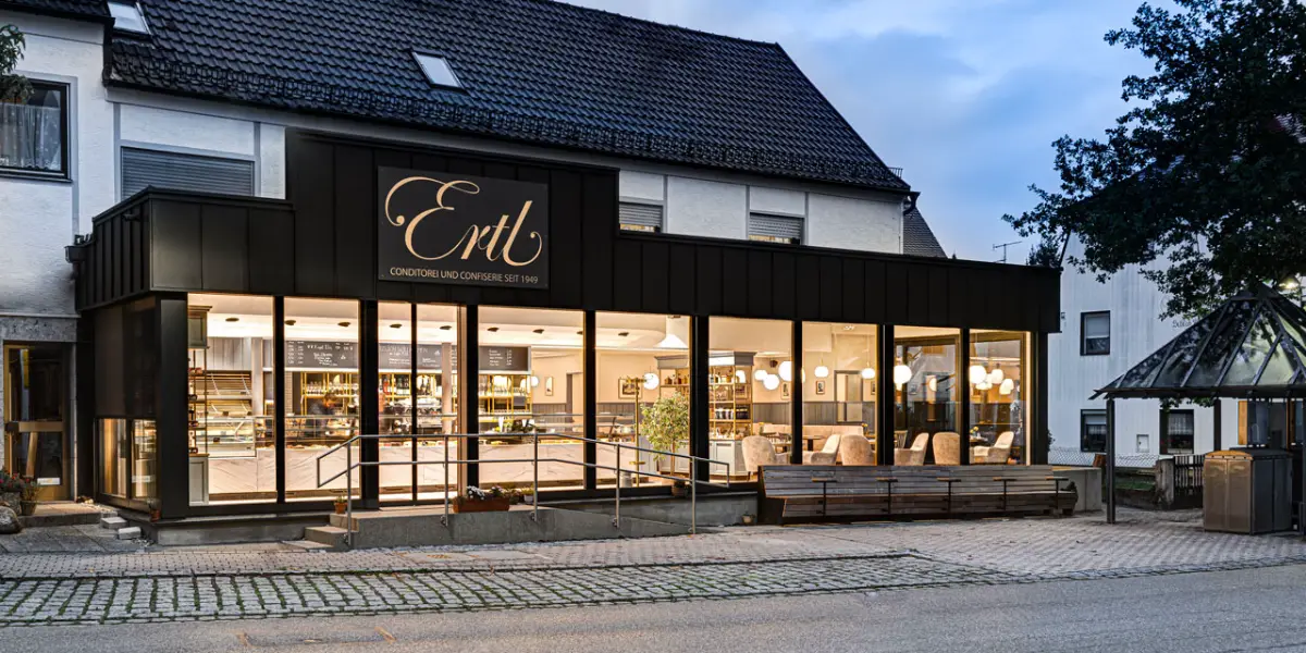 Außenansicht unseres Café