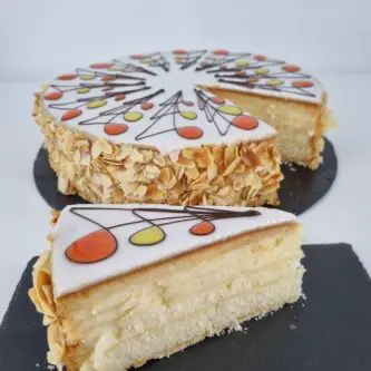 Weincremetorte